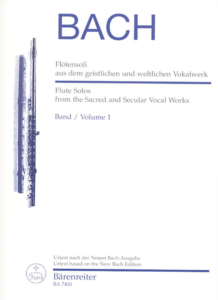 Flute Solos Sacred Vocal Wks 1